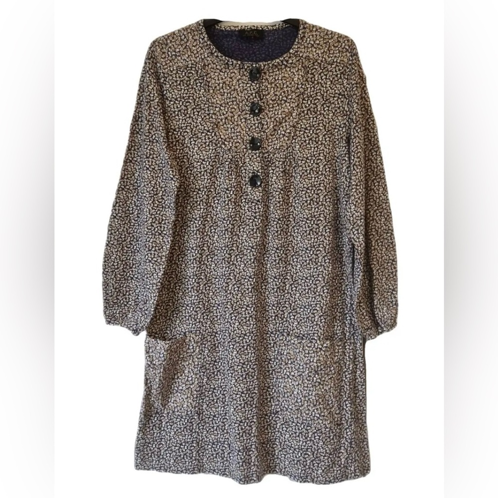A.P.C. Long Sleeve Dress
